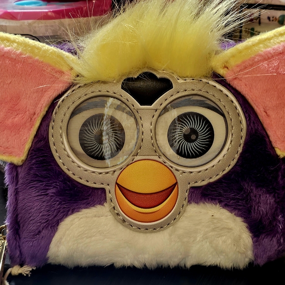 Loungefly Furby Plush Cosplay Lenticular Zip Around Wallet BNWT - Picture 4 of 5